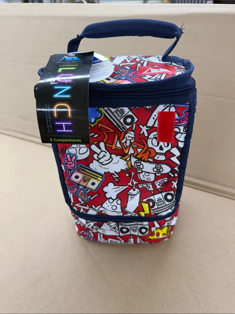 NWT- Arctic Zone Dual Compartment Lunch Bag